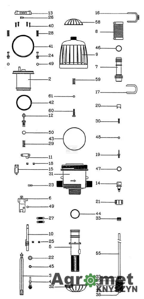 1618043150 Pierścień uszczelniający o-ring 21x3 mm EPDM czarny Tefen