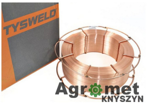 Drut do półautomatu TYSWELD SG-2, 0,8 mm, 15 kg 17257 Drut spawalniczy, TYSWELD MIG/MAG SG2 0.8mm 15kg szpula Drut do półautomatu TYSWELD SG-2, 0,8 mm, 15 kg 17257 Drut spawalniczy, TYSWELD MIG/MAG SG2 0.8mm 15kg szpula