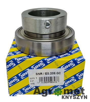 ES208 ŁOŻYSKO RAE40 Wkład łożyska SNR 40X80X18-44 ES 208 G2 ES208 ŁOŻYSKO RAE40 Wkład łożyska SNR 40X80X18-44 ES 208 G2