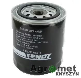 Filtr Oleju, Oryginał Fendt F139215310010
