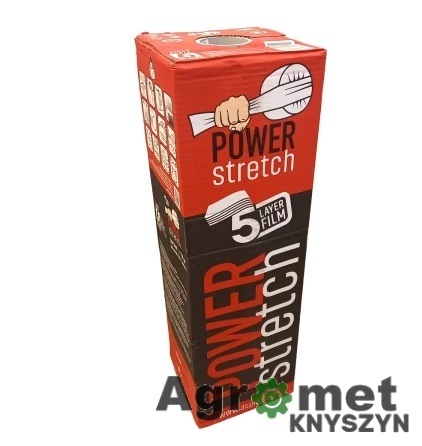 🌾 Folia do sianokiszonki Powerstretch 750 mm x 1500 m x 0,025 mm – 5-warstwowa, biała 🌾 Folia do sianokiszonki Powerstretch 750 mm x 1500 m x 0,025 mm – 5-warstwowa, biała