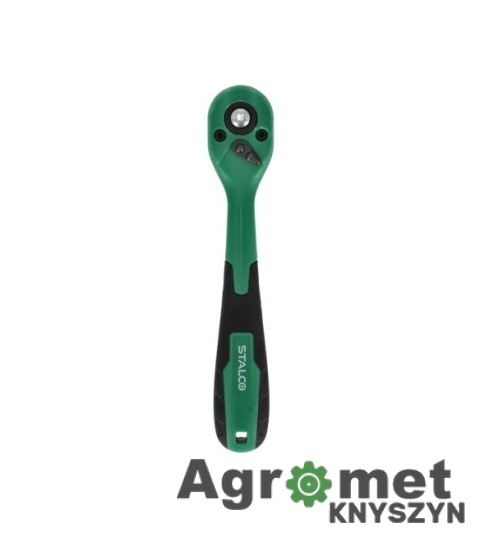 Grzechotka odgięta STALCO 1/4″ z powłoką kompozytową