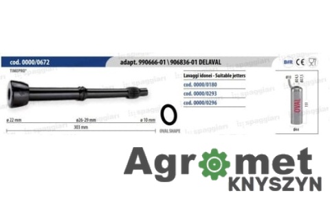 Guma strzykowa Alfa Laval MC-31 – Ø 10 mm, komplet 4 szt.