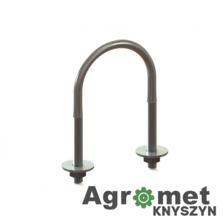 Kabłąk obejma rury 1 1/4" – 43 mm, M8, H=100 mm Kabłąk obejma rury 1 1/4" – 43 mm, M8, H=100 mm