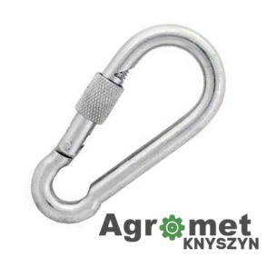 Karabińczyk z blokadą – 6 mm, 60 mm (Nr 9078) Karabińczyk z blokadą – 6 mm, 60 mm (Nr 9078)