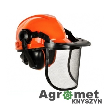 Kask pilarza z nausznikami i osłoną twarzy (Nr 52470003) Kask pilarza z nausznikami i osłoną twarzy (Nr 52470003)