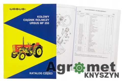 Katalog części zamiennych – MF 3, MF 255, Ursus 3512, 2812 Katalog części zamiennych – MF 3, MF 255, Ursus 3512, 2812