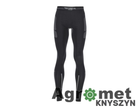 Kalesony termoaktywne bezszwowe Kramp Technical, roz. S/M, czarne