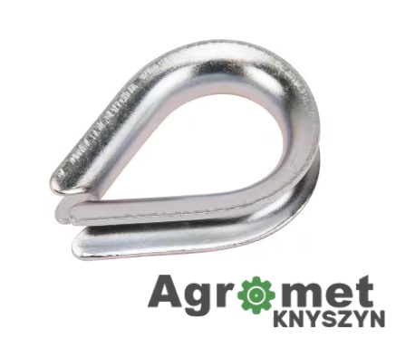 Kausza do liny ocynkowanej – 6 mm