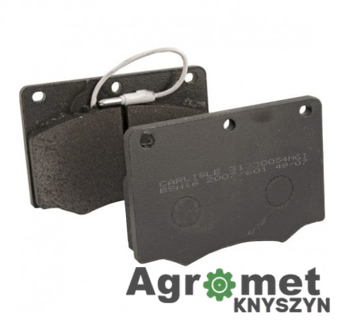 Zestaw klocków hamulcowych F385103070010 / 10035955 – Deutz-Fahr, Fendt, John Deere, Renault