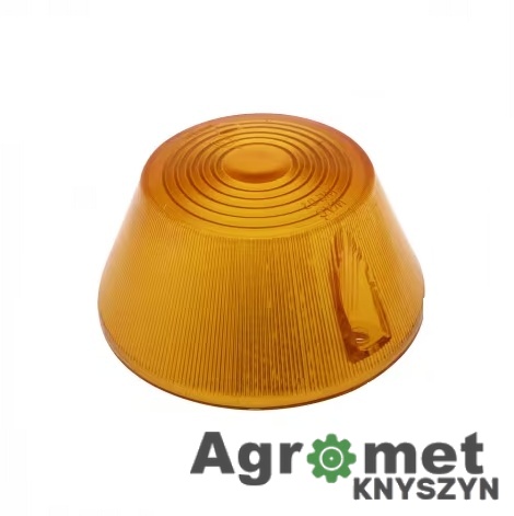 Klosz lampy niski WE-92, pomarańczowy Klosz lampy niski WE-92, pomarańczowy