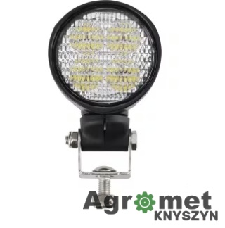 Lampa Robocza Led, Okrągła 40w 4000lm 10/30v Z Wtyczką Deutsch 4 Led 360° Kramp