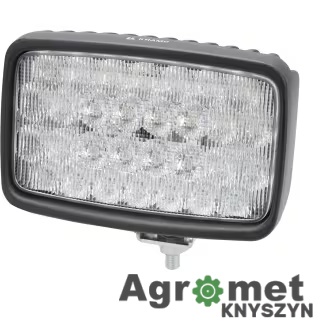 Lampa Robocza Led, Prostokątna 90w 6000lm 10/30v Z Wtyczką Deutsch, Światło Rozproszone 30 Led Kramp