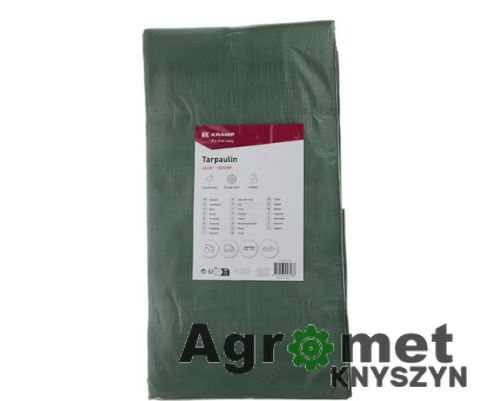 Plandeka Srebrna PAROL 8x12 m 120 g/m²