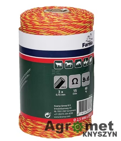 Plecionka 250m (3x0.16 Ss) FARMA Plecionka 250m (3x0.16 Ss) FARMA