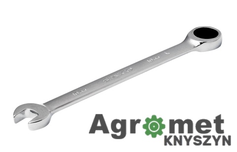 Klucz płasko-oczkowy z grzechotką 19 mm STALKO S-56118
