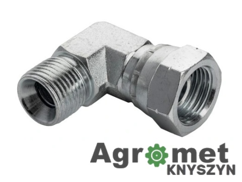 Kolanko hydrauliczne metryczne AB 90 16/16 M16x1.5/M16x1.5 Compact Kolanko hydrauliczne metryczne AB 90 16/16 M16x1.5/M16x1.5 Compact