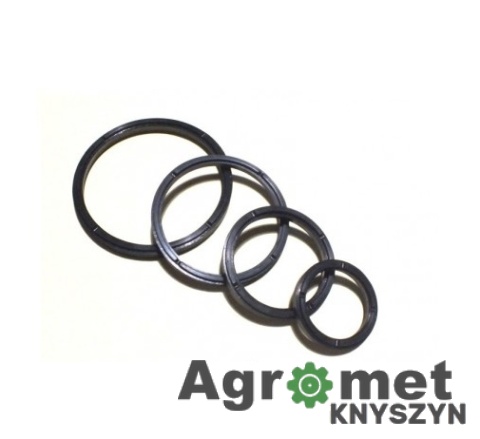 Komplet uszczelnień siłownika wywrotu D-50 Sanok (stary typ, wysoki)