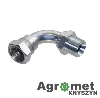 Złącze kolankowe 90° gwint zewnętrzny 3/4" BSP x gwint wewnętrzny 3/4" BSP Złącze kolankowe 90° gwint zewnętrzny 3/4" BSP x gwint wewnętrzny 3/4" BSP