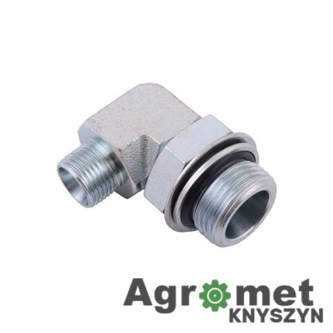 Kolanko hydrauliczne metryczne BB 90 22/1/2 M22x1.5/M1/2 KBB22X1/2 GRODZIOWE Kolanko hydrauliczne metryczne BB 90 22/1/2 M22x1.5/M1/2 KBB22X1/2 GRODZIOWE