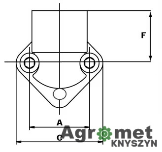Kołnierz przyłączeniowy FG1/2x30 – OMT (1G08) Kołnierz przyłączeniowy FG1/2x30 – OMT (1G08)