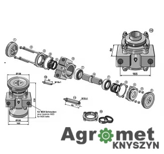 Kołnierz wewnętrzny do wału 4 – Kramp (17100037H) Kołnierz wewnętrzny do wału 4 – Kramp (17100037H)