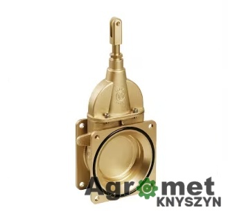 Zasuwa płytowa 5" z kołnierzem na 4 otwory – MZ (5000072) Zasuwa płytowa 5" z kołnierzem na 4 otwory – MZ (5000072)