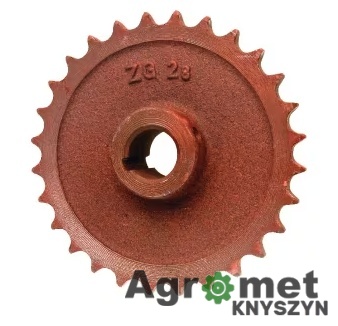 Koło Łańcuchowe, Łańcuch 3/4", O 30, Z-28 Koło Łańcuchowe, Łańcuch 3/4", O 30, Z-28