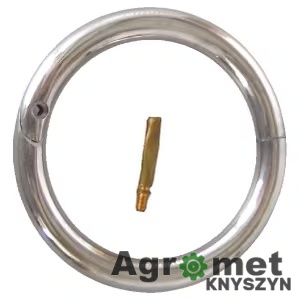 Koło nosowe Bison 55 mm – stal kwasoodporna z blokadą zatrzasku Koło nosowe Bison 55 mm – stal kwasoodporna z blokadą zatrzasku