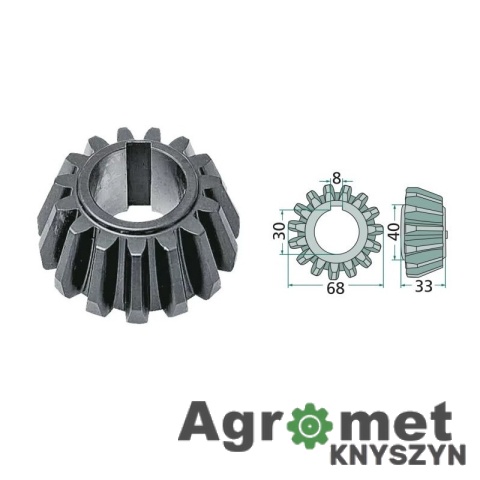 Koło zębate stożkowe Z-15 Niemeyer VF06564900 Koło zębate stożkowe Z-15 Niemeyer VF06564900