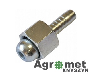 KOŃCÓWKA WNP H61 M20X1,5 DN10 Końcówka WNP (H61) M20x1,5 DN10 20X1,5 PŁASKA