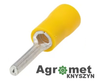 Końcówka Przewodu Okrągła Wtyczka Żółta 4.0-6.0mm2