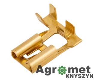 Końcówka Przewodu Płaska Nasadowa 0.5-1.5mm2 Kątowa 90°, 6.3x0.8