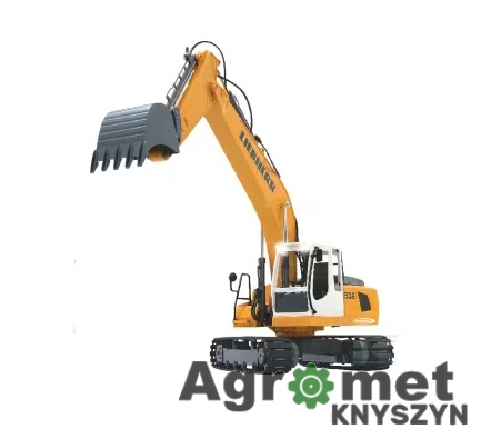 Koparka Liebherr R936 z łyżką i młotem