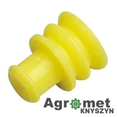Uszczelniacz / osłona przewodu kostki AMP SuperSeal 1.8/2.4 mm – żółta (silikonowa)