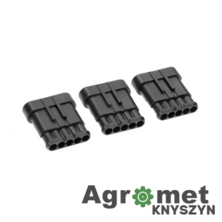 Kostka Amp Superseal, Wtyczka Męska 5-Styk.