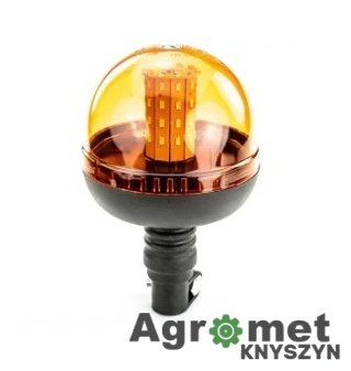 LAMPA BŁYSKOWA OSTRZEGAWCZA LED KOGUT 693LB186LED LB-186-LED z przełącznikiem, niska 3 różne rodzaje światła błyskowe