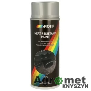 Lakier Żaroodporny 800°C, Srebrny 400 Ml