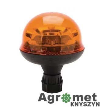 Lampa błyskowa LED LA20015 – 9W, 12/24V z elastycznym uchwytem