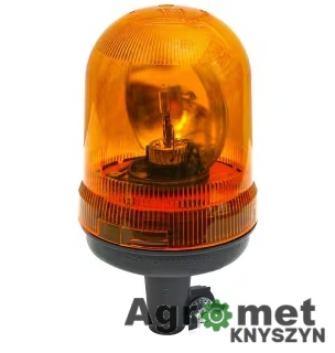 Lampa błyskowa obrotowa 24 V na uchwyt (DIN)