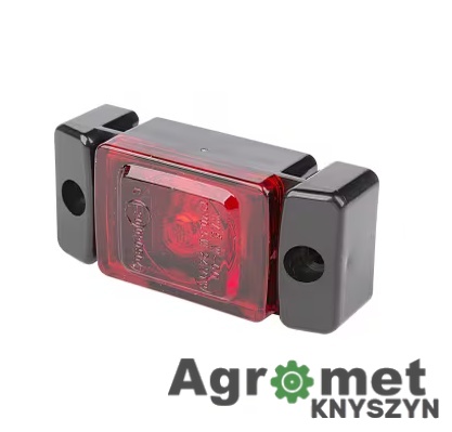 Lampa Obrysowa Led, 280 Tylna Czerwona 12/24v