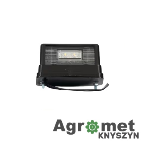 Lampa oświetlenia tablicy rejestracyjnej LED Waś 1400300453, 12/24V