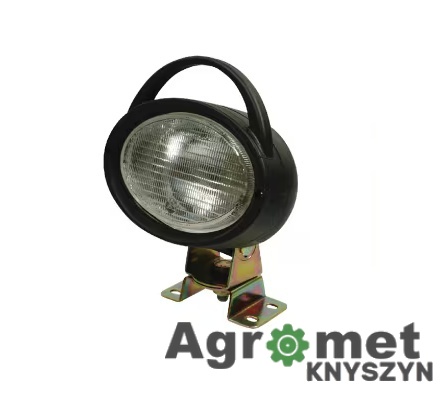 Lampa Robocza Halogenowa Ajba – Owalna 12V, H3 – Sprawdzone i Ekonomiczne Oświetlenie