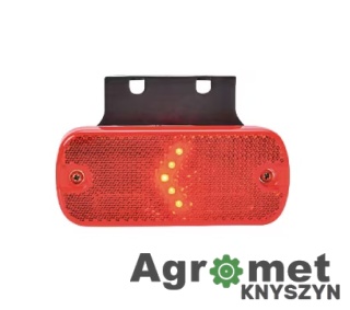 Lampa Tylna Pozycyjna Prostokątna Led 12-24v Z Przewodem Kramp