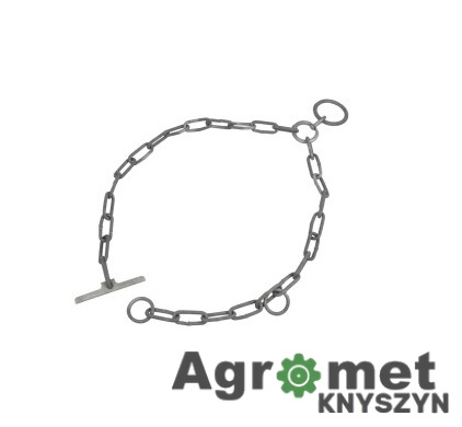 Obejma Naszyjna Łańcuchowa 6 mm z Kółkiem – Do Bydła (1613STA3102)