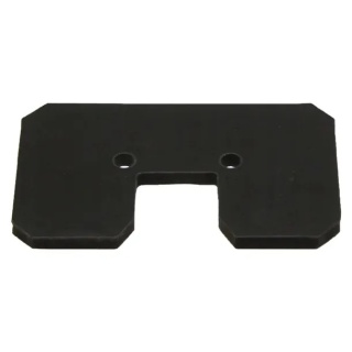 ŁOPATKA GUMOWA 6255394 do łańcucha przenośnika kłosowego, 155x95 95X155 06255394, 27106255394 DF DEUTZ KOMBAJN B123884