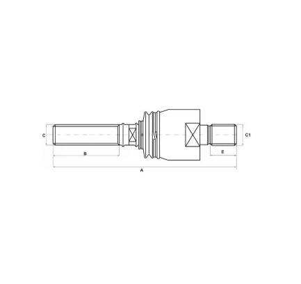 Stabilizator przegubu Kramp M20x1.5 / M18x1.5 (SHP492KR)
