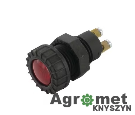 Lampka Kontrolna (2W) – Czerwona, Uniwersalny Wskaźnik Ostrzegawczy