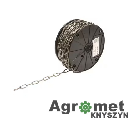 Łańcuch Gospodarczy Ø 8 mm – Ocynk Ogniowy (DIN 5685/C) – Na Metry