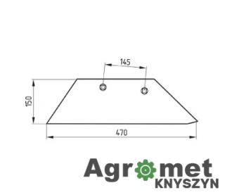 Lemiesz 14", Prawy 74-606